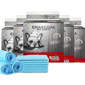 Cuscinetti per pipì per cani adesivi 30 "x 36" cuscinetti per pipì per animali domestici usa e getta per cani di taglia grande all'ingrosso della fabbrica