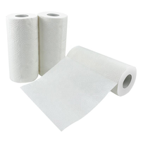 Rollo de Papel de Cocina Ecológico de 2 Capas, Desechable, Calidad de Exportación para Europa, Medio Oriente y Mercados Globales al por Mayor