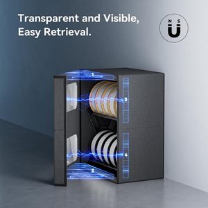 Boîte de rangement pour filament Creality NSU, capacité de 10 kg, résistante à l'humidité, accessoires pour imprimante 3D, diamètre de 1,75 mm, 3 kg, ASIN B0DCG9QV2T - Product Image 6