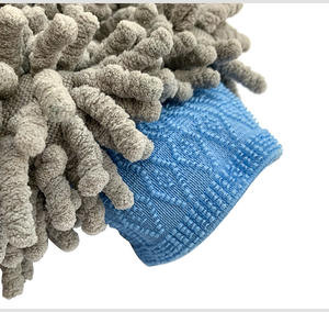 Guante de Microfibra Chenille Premium para Lavado de Autos, Antiarañazos, de Poliéster, Súper Absorbente, Suave, en Color Naranja, para el Cuidado del Automóvil - Product Image 4