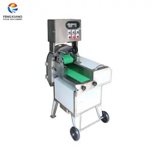 Máquina industrial de corte e corte de frutas e vegetais de dupla frequência FC-305, máquina de corte de mandioca Tremella, raiz de lótus
