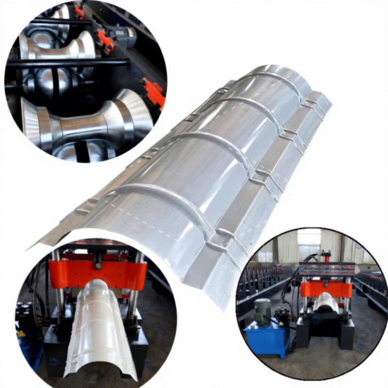 Automatic Trapezoidal Roof Tile Making Machine