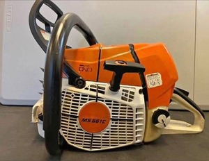 Tronçonneuse à essence professionnelle de 5,4 kW, 91 cm³, 36/42 pouces, MS651/MS661, robuste, pour l'abattage et la coupe d'arbres - Product Image 2