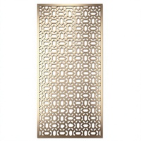 Cloison de séparation pliable légère, durable, insonorisée et imperméable en métal moderne Homedeco pour salon ou bureau