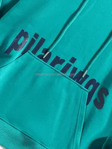 Survêtement de sport lourd 480gsm de haute qualité 100% coton impression DTG personnalisée pour pull respirant à broderie 3D - Product Image 5