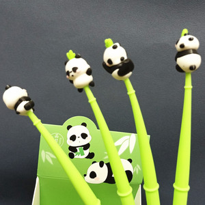 Nuevo Panda Neutral Pen Venta al por mayor Gel Pen Soft Kawaii Anime Black Beauty Melody Stress Relief Office School Supplies Papelería - Product Image 1
