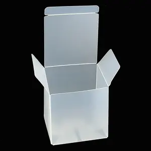 Cube 5X5 Inch Bao Bì Nhựa PVC Hộp Quà Hình Vuông Acetate Cho Thú Cưng Hộp Nhựa Trong Suốt Để Làm Quà Tặng Kẹo