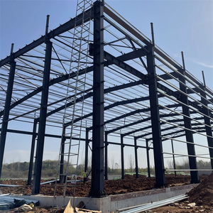 Chất lượng cao Kết Cấu Thép bão bằng chứng <span class=keywords><strong>prefab</strong></span> nhà tiền chế Kết Cấu Thép khung kim loại kho hội thảo - Product Image 1