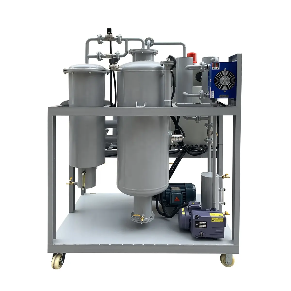 TYA-100 sistema de filtro de óleo lubrificante máquina recicladora de óleo hidráulico portátil