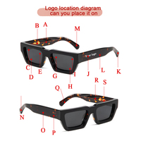 Lunettes de Créateur Homme Personnalisées, Monture Fine, Logo, Lunettes de Soleil Polarisées Femme Tendance, en Acétate 2026