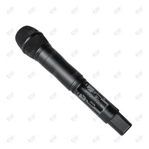 Micrófono Inalámbrico UHF HD-3000 de Alta Calidad con Patrón Polar Cardioide Metálico y Cancelación de Ruido para Actuaciones en Escenarios de Iglesias - Product Image 6