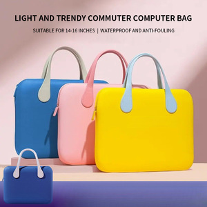 Bolsa para <span class=keywords><strong>Portátil</strong></span> EVA Impermeable y Ligera de <span class=keywords><strong>14</strong></span>, 15.6 y 16 <span class=keywords><strong>Pulgadas</strong></span>, Resistente a Impactos, para Viajes de Negocios, para Mujeres, MacBook, Universidad, Juegos - Product Image 4