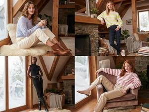 Pulls en laine pour femmes de qualité export, marque originale, tricotés, chauds, décontractés, mode, disponibles en gros - Product Image 3