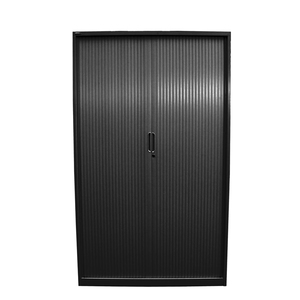 Modern Design Metal Sliding <strong>Roller</strong> Door File <strong>Cabinet</strong> Two PVC Tambour Door Steel Cupboard Adjustable Shelf for School Hospital - Product Image 2