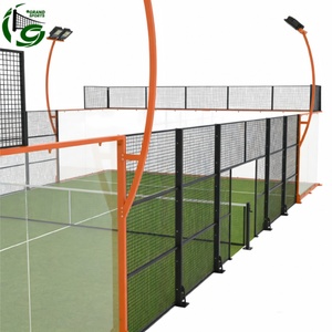 Cancha de Tenis y Pádel Profesional de Marca de Primera Calidad, Personalizada por el Fabricante con Logotipo y Color, Tamaño Doble 10*20m, Tamaño Individual 6*20m - Product Image 4