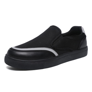 Zapatillas de Moda para <span class=keywords><strong>Hombre</strong></span> de Caña Baja al por Mayor, Zapatillas de Skateboard de Cuero con <span class=keywords><strong>Cordones</strong></span> Simples para <span class=keywords><strong>Hombre</strong></span>, Gran Venta - Product Image 5