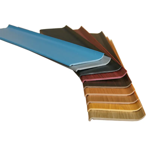 3mm 두꺼운 발포 비닐 Upvc 플라스틱 스커트 보드 단단한 <span class=keywords><strong>Pvc</strong></span> 벽 스커트 보드 - Product Image 3