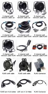 Câble <span class=keywords><strong>Ethernet</strong></span> audio <span class=keywords><strong>blindé</strong></span> CAT5e 4/6 canaux RJ45 avec blindage combiné et conducteurs en cuivre massif - Product Image 6