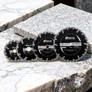 Lame de <span class=keywords><strong>scie</strong></span> segmentée diamantée avec dents de protection renforcées, disque de <span class=keywords><strong>coupe</strong></span> anti-écaillage, disque de meulage pour scies circulaires - Product Image 1