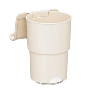 Support de téléphone de bureau transfrontalier en plastique rond avec porte-gobelet et grande ouverture, organisateur de rangement multifonctionnel - Product Image 2