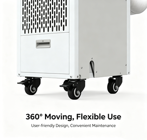 เครื่องปรับอากาศเคลื่อนที่ 220V50Hz ไม่ต้องติดตั้ง  แบบออลอินวัน  ชุดทำความเย็นชั่วคราว  แอร์เคลื่อนที่ประสิทธิภาพสูงสำหรับการใช้งานเชิงพาณิชย์ - Product Image 2