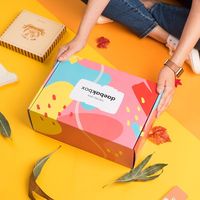 Boîte kraft durable de haute qualité, emballage en tissu entièrement personnalisé, sacs d'expédition élégants et écologiques, boîtes d'expédition
