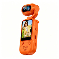 Kamera Tubuh Mini Q14 1080P dengan Visi Malam, Lensa Dapat Diputar, Layar IPS 2.0, Ringan, Kamera Olahraga yang Dapat Dipakai untuk Keamanan dan Perjalanan