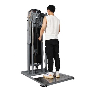 Meilleur <span class=keywords><strong>prix</strong></span> : Appareil de musculation à charges guidées pour la musculation des épaules, machine à levée latérale double bras en position debout - Product Image 6