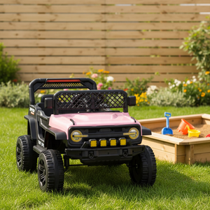 Kinder-Elektroroller, Baby-Elektroauto zum Aufladen, Vierrad-Fahrzeug, Kinderfahrzeug mit Fernbedienung, Spielzeugauto zum Draufsitzen - Product Image 2