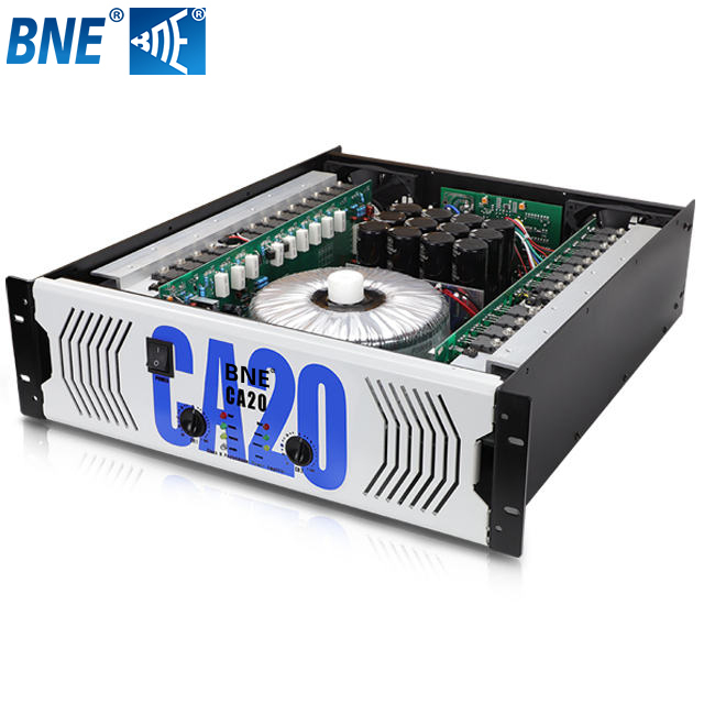 Original Sound Standard CA20 Class H Power Amplifier Professional CA20 2X1350W 2 Channel Amplifier for Stage Performance Karaoke