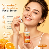 Sérum Visage au Miel et Vitamine C Akaril 30ml Éclaircissant Anti-Taches Anti-Âge Anti-Rides Réparateur de Barrière Cutanée
