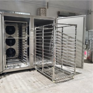 Đơn nhiệt độ Vụ Nổ đóng băng Máy làm lạnh Turbo Air Blast tủ đông, 500 kg/giờ, -45 Icing, 2200L, 32 Chảo sốc tủ đông - Product Image 3