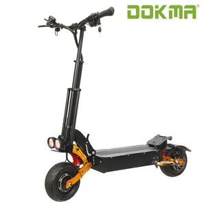 Dokma EU склад 5% DX 60 В 5600 Вт 30AH аккумулятор 2800 Вт * 2 двухмоторный электрический скутер 80-90 км/ч для быстрой доставки