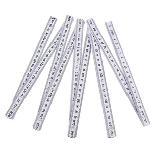 1M 2M de règle de menuisier pliante légère et compacte règle de mesure curseur utilisé pour les accessoires de travail du bois - Product Image 6