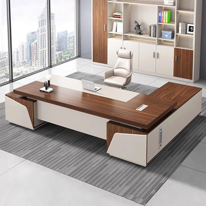 छत और प्रबंधकों के लिए आधुनिक लक्जरी मेक्सिकन लकड़ी कार्यकारी डेस्क-कार्यालय और विला के लिए आदर्श - Product Image 2