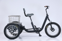 Venta de Fábrica en China: Triciclo Eléctrico para Adultos DAURADA ET-C01, Triciclo de Carga con Batería de Litio, Capacidad de Carga de 200 kg, Aleación de Aluminio