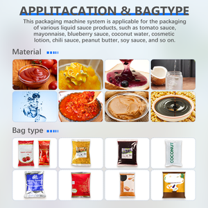 Machine d'emballage VFFS avec remplisseur à piston pour sauces à haute viscosité – Pâte de haricot, Huile de piment, Sambal – Scellage résistant à l'huile - Product Image 2