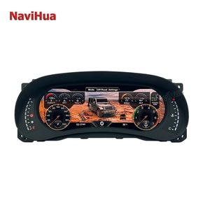 Navihua 12.3 Inch IPS HD Screen Hud Linux System LCD Digital Instrument <b>Speedometer</b> Cluster Dashboard Display <b>for</b> Jeep Wrangler - Product Image 4