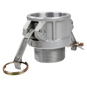 Acoplamiento rápido Camlock para tubería modelo DN de 12mm disponible en aluminio, latón, acero inoxidable, polipropileno (PP) - Product Image 5