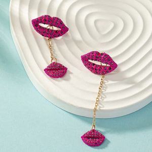 Pendientes Largos de Diseño Europeo Americano, Estilo Retro, Simple, Creativo, con Diamantes de Imitación, Diseño de Nicho, Combinan con Todo, Chapados en Oro - Product Image 6