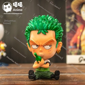 Venta al por Mayor de Figuras de Juguete de PVC de Minrong, Lindas Figuras de Dibujos Animados Japoneses Populares del Anime One Piece: Luffy, Zoro, Sanji, Nami, Ribon - Product Image 4