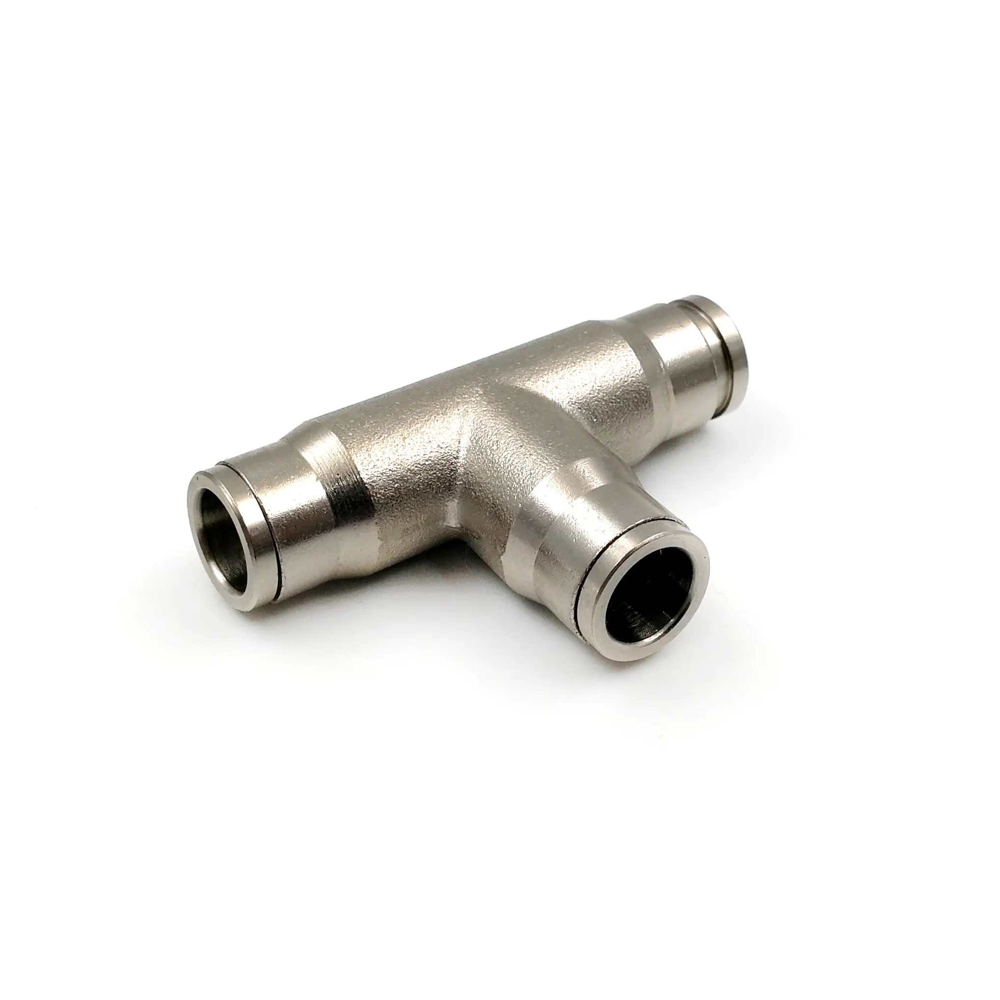1 YS Hot Sale High Pressure Tee Connector, 12.7mm Compression Tube Fittings, Three-way Hose Connector Quick Coupling Slip lock