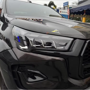 Nuelead 1 Par de Faros Delanteros LED de 12V para Hilux 2021-2024, Luces Secuenciales de 6000 Lúmenes y 4000K - Product Image 1