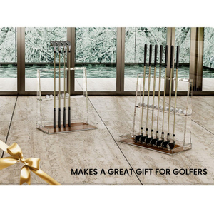 Support de présentation personnalisé en acrylique pour putter de golf, organisateur transparent pour clubs de golf, pour la maison, le bureau, la vente au détail, la présentation sur le bureau - Product Image 6