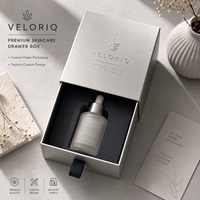 Boîte coulissante Green-source pour flacon d'huile parfumée, étui en carton recyclable, expert en fabrication OEM
