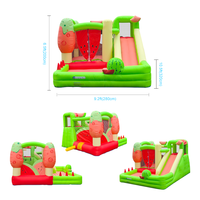 Château gonflable de sports de plein air toboggan d'obstacle de style nouveau trampoline gonflable toboggan aquatique jouets gonflables d'extérieur