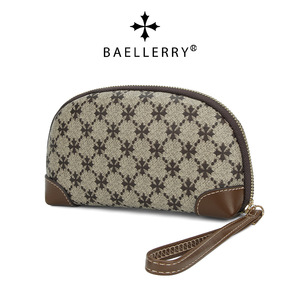 กระเป๋าใส่เหรียญผู้หญิง Baellerry ขนาด 21x12 ซม. กระเป๋าคลัทช์แบบซิป ลายพิมพ์เรขาคณิตทันสมัย พกพาสะดวก ใช้ได้ทุกวัน - Product Image 2