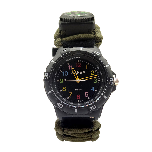 Tactical Digital Watch Survival Outdoors Waterproof Camouflage Sports Watches