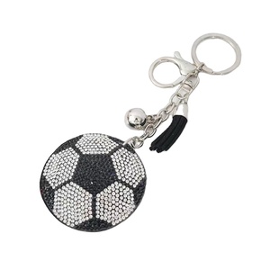 <span class=keywords><strong>Porte</strong></span>-<span class=keywords><strong>clés</strong></span> promotionnel en <span class=keywords><strong>cuir</strong></span> avec strass et pampille, motif diamant, pour baseball et softball - Product Image 2