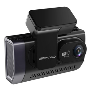 Caméra de tableau de bord 4K intégrée Wi-Fi UHD2160P Enregistreur discret de tableau de bord de voiture avec moniteur de stationnement 24 heures Super Night Vision Loop - Product Image 1